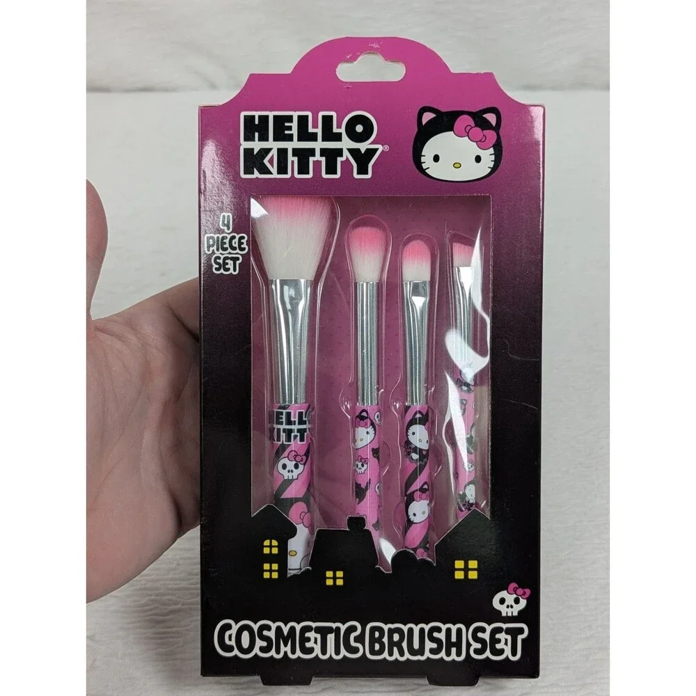 Hello Kitty - Halloween Gift Set - Nails, Lip Gloss, Brush, Head Band Set